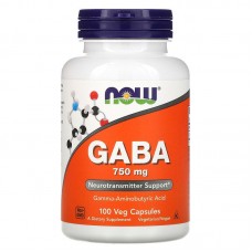  NOW Foods  GABA    750mg *100顆