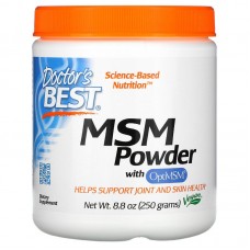 Doctor's Best    優質 MSM 粉  * 8.8 盎司（250 克）   -   OptiMSM® MSM