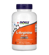 Now Foods L-Arginine 左旋精氨酸 (500mg* 250粒) ~精胺酸
