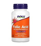 Now Foods Folic Acid  葉酸(800mcg*250錠)