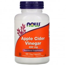 NOW Foods  高單位蘋果醋 450mg *180 顆~Apple Cider Vinegar