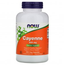  NOW Foods 唐辛子 500 mg *250顆 - Cayenne