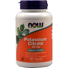  NOW Foods  檸檬酸鉀  99 mg*180顆 -  Potassium Citrate