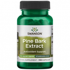 swanson 松樹皮萃取  50mg * 100顆  Pine Bark Extract  95% 原花青素