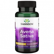  Swanson    10倍力野燕麥 提升男性耐力10:1  - 575mg*60 顆 -  Avena Sativa