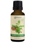Vitacost  100％純 乳香 精油  * 1 oz (30ml) ~   Frankincense Essential Oils - 香甜的香脂香味