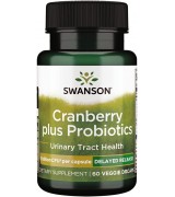 swanson 蔓越莓 + 益生菌 *60顆 - Cranberry Plus Probiotics