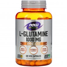  NOW Foods  左旋麩醯胺酸 顧他命1000 mg* 120 顆 L-Glutamine