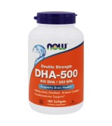  NOW Foods  DHA-500 ( EPA - 250 ) *180粒 Omega 3