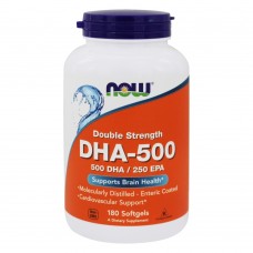  NOW Foods  DHA-500 ( EPA - 250 ) *180粒 Omega 3