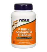  NOW Foods  80億 複合式益生菌 (*120顆) Now 8 Billion Acidophilus & Bifidus