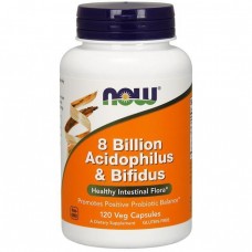  NOW Foods  80億 複合式益生菌 (*120顆) Now 8 Billion Acidophilus & Bifidus