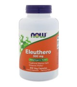 NOW Foods  老虎牙子/ 刺五加 Eleuthero 500 mg *250顆~西伯利亞人蔘