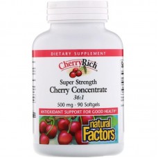  Natural Factors 超強櫻桃萃取 500mg*90粒 - CherryRich