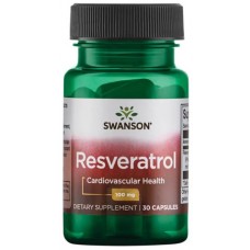  swanson 白藜蘆醇 (100mg *30顆) -  Resveratrol