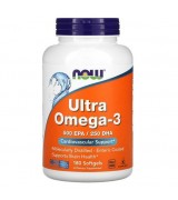  NOW Foods 天然強效深海魚油 Omega-3 ( EPA 500mg / DHA 250mg) * 180 粒 