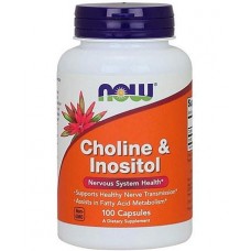  NOW Foods  膽鹼 + 肌醇500 mg* 100 顆 Choline & Inositol