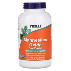  **暫缺** NOW Foods   純氧化鎂粉  *8 盎司（227 克）Magnesium Oxide