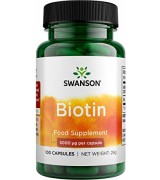 swanson 生物素 5000mcg*100 顆  - Biotin