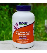  NOW Foods   葡萄糖胺+ 軟骨素 骨骼保養複方  +MSM *180顆 - Glucosamine & Chondroitin with MSM