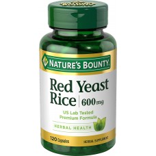 Nature's Bounty  紅麴素 *120顆 - Red Yeast Rice