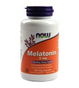  NOW Foods   高效力 褪黑激素  5mg*180顆素食膠囊 - Melatonin, High Potency  退黑激素