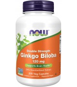  NOW Foods   銀杏葉萃取複方 (120 mg*200顆素食膠囊) - Ginkgo Biloba