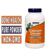  NOW Foods   檸檬酸鈣粉100%純 *227g - Calcium Citrate