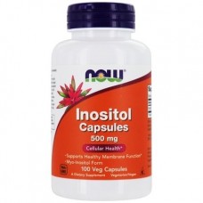  NOW Foods   肌醇 500mg *100 顆~ Inositol Capsules