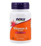  NOW Foods   維生素A  維他命A   10,000 IU  * 100粒 -  Vitamin A