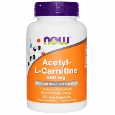  NOW Foods   乙醯 左旋肉鹼  500mg*100顆素食膠囊-  Acetyl-L Carnitine