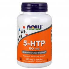  NOW Foods   5-HTP 5-羥基色胺酸 (100mg*120顆素食膠囊) - 5HTP