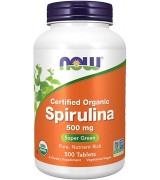  NOW Foods   100％純天然 螺旋藻 500mg*500錠- 100% Natural Spirulina