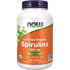  NOW Foods   100％純天然 螺旋藻 500mg*500錠- 100% Natural Spirulina