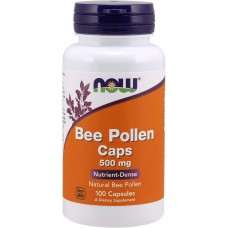  NOW Foods  天然花粉 500 mg *100顆~Bee Pollen