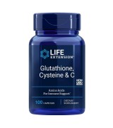 Life Extension  美白複方 穀胱甘肽 + 半胱氨酸 + 維他命C  *100顆素食膠囊 - Glutathione, Cysteine & C