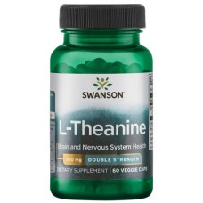 swanson 茶胺酸 200mg *60顆 - L-Theanine 茶氨酸