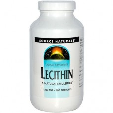 Source Naturals   天然卵磷脂  1200 mg*200粒  - Lecithin  