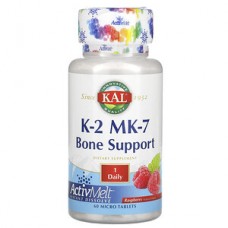 KAL 維生素K-2 MK-7 *60小片(樹莓味) 甲萘醌-7