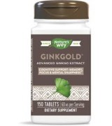   Nature's Way  專利銀杏葉萃取  60mg*150錠  -  Ginkgold Clinical Ginkgo Extract