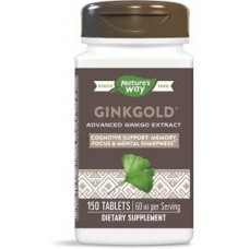   Nature's Way  專利銀杏葉萃取  60mg*150錠  -  Ginkgold Clinical Ginkgo Extract