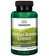 swanson 銀杏葉粹取  (60mg*240顆) Ginkgo 