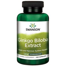 swanson 銀杏葉粹取  (60mg*240顆) Ginkgo 