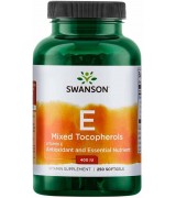 swanson 維他命E   400IU*250粒  Vitamin E