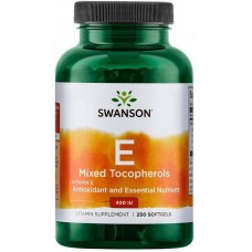 swanson 維他命E   400IU*250粒  Vitamin E