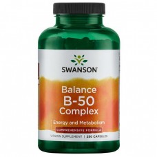 **暫缺** swanson 維他命B群B-50 (250顆) -  b50