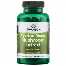 swanson 姬松茸 (巴西蘑菇) 500mg * 90顆 - Agaricus Blazei Mushroom Extract