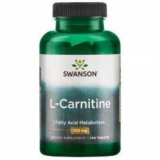 Swanson  左旋 - 肉鹼 (500mg *100 錠) -  卡尼丁  L -Carnitine