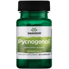 swanson 法國濱海松樹皮萃取-  Pycnogenol  (100mg*30顆) 