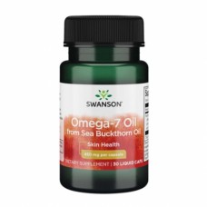 Swanson 沙棘油  450mg * 60粒(30顆*2瓶)- Omega 7